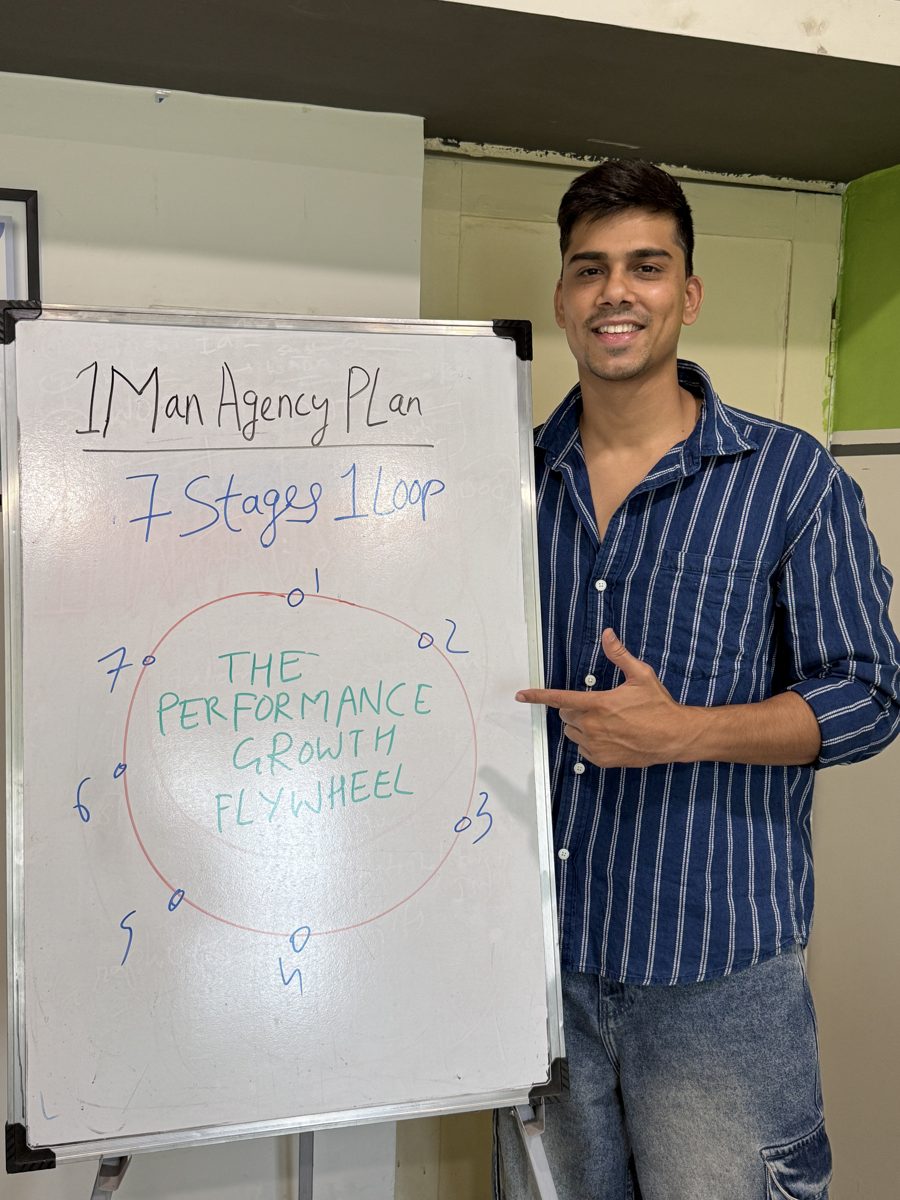 Nitin Joshi with the Performance Growth Flywheel